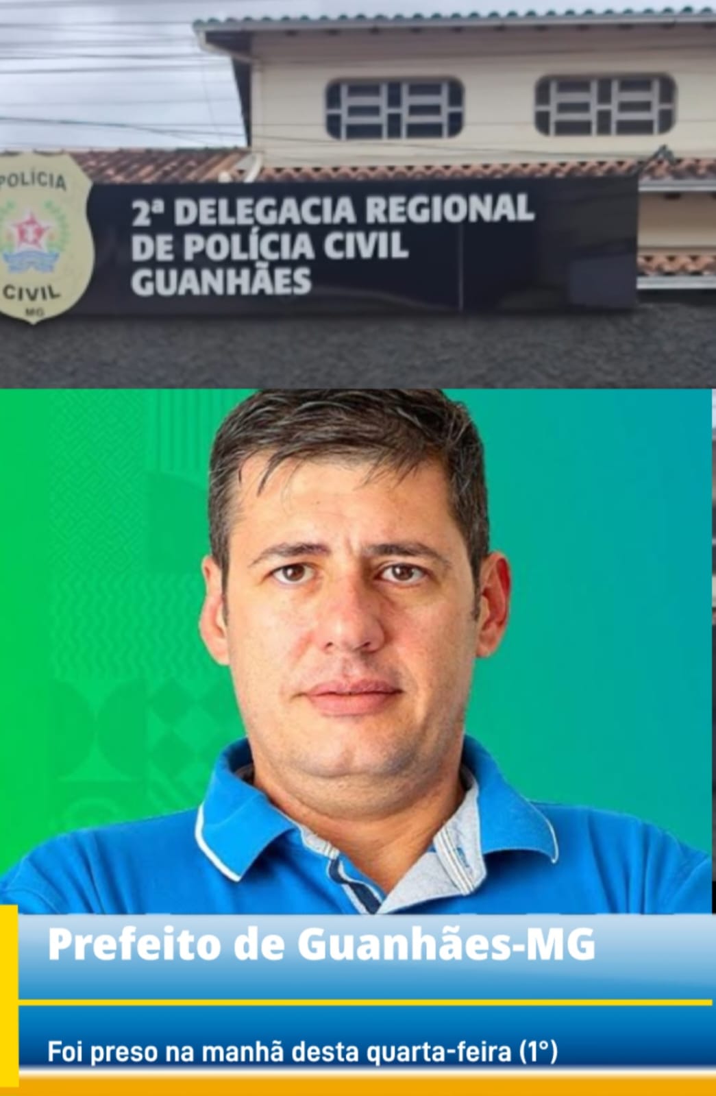 No momento, você está visualizando Prefeito de Guanhães é preso por suspeita de violência doméstica em novo desdobramento de operação policial