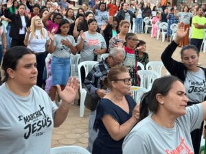 Leia mais sobre o artigo São Sebastião do Maranhão vive um marco da fé cristã com a realização da 1ª Marcha para Jesus evento reúne igrejas evangélicas e transforma as ruas de São Sebastião do Maranhão em um grande ato de fé
